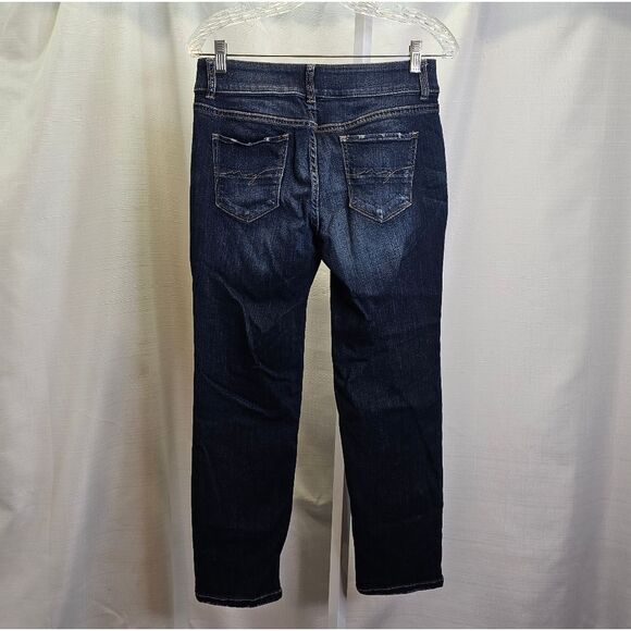 Soho New York & Company Curvy Cropped Boyfriend Jeans Size 6 - Picture 8 of 8